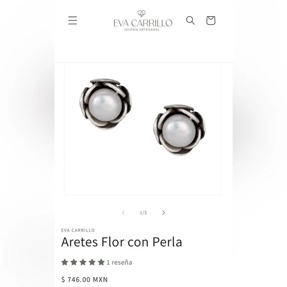 Eva Carrillo Artisan Jewelry Set NEW - Picture 4 of 6